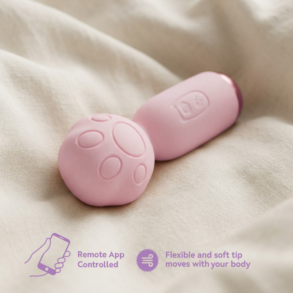 Soft Rabbit Vibrating Wand